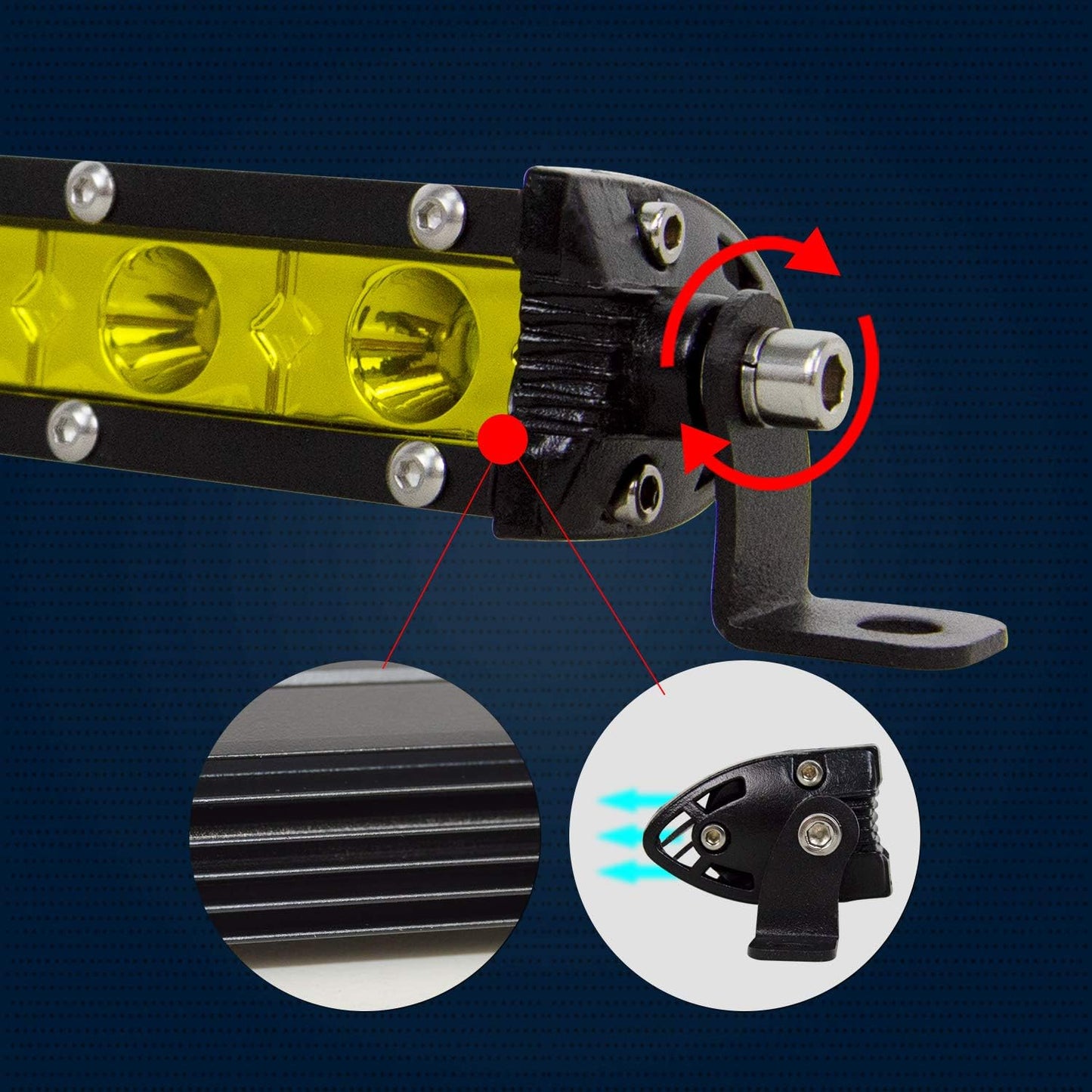 12′′ Single Row Ultra-Slim Off-Road LED Light Bar