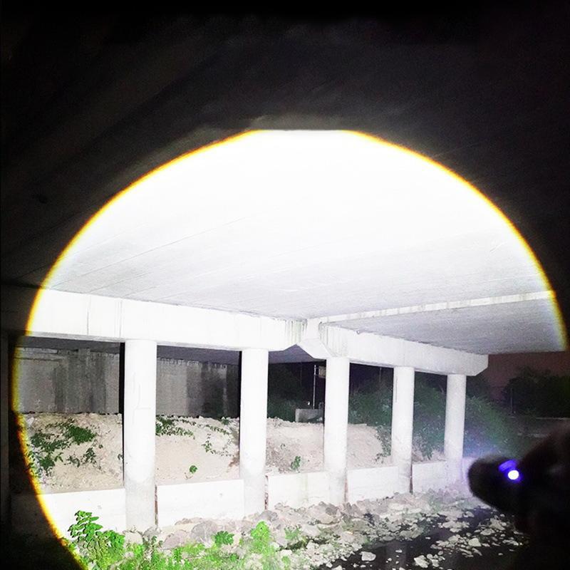 Rechargeable Flashlight with Telescoping Zoom