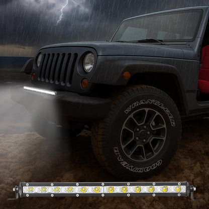 12′′ Single Row Ultra-Slim Off-Road LED Light Bar