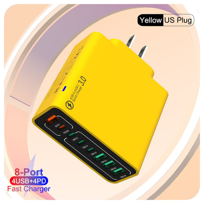 🎁8 in 1 Waterproof Ports USB Fast Charger