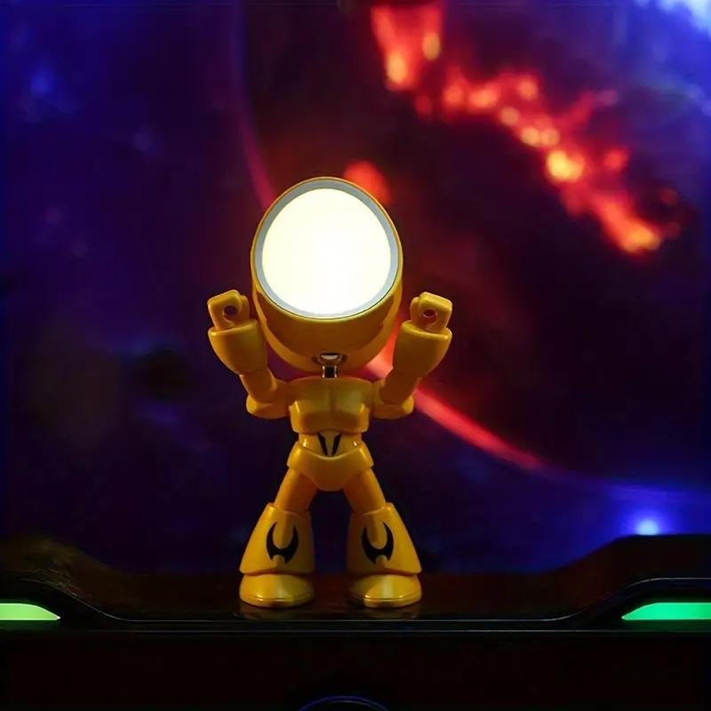 🤖Lonely Robot Cartoon Cute Robot Design Companion Table Light