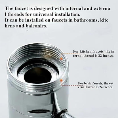 1440° Rotating Faucet Extender