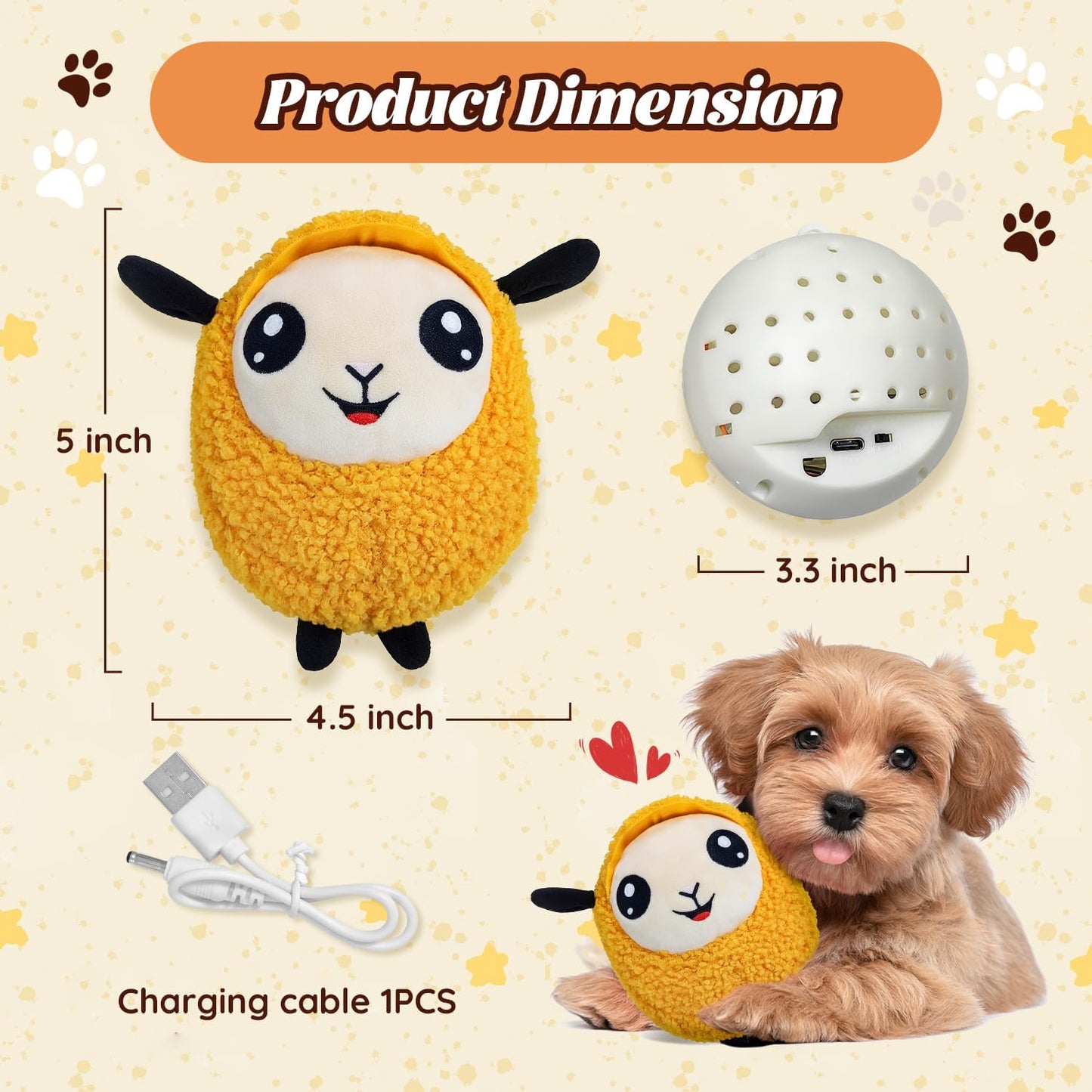Interactive Moving Dog Toys