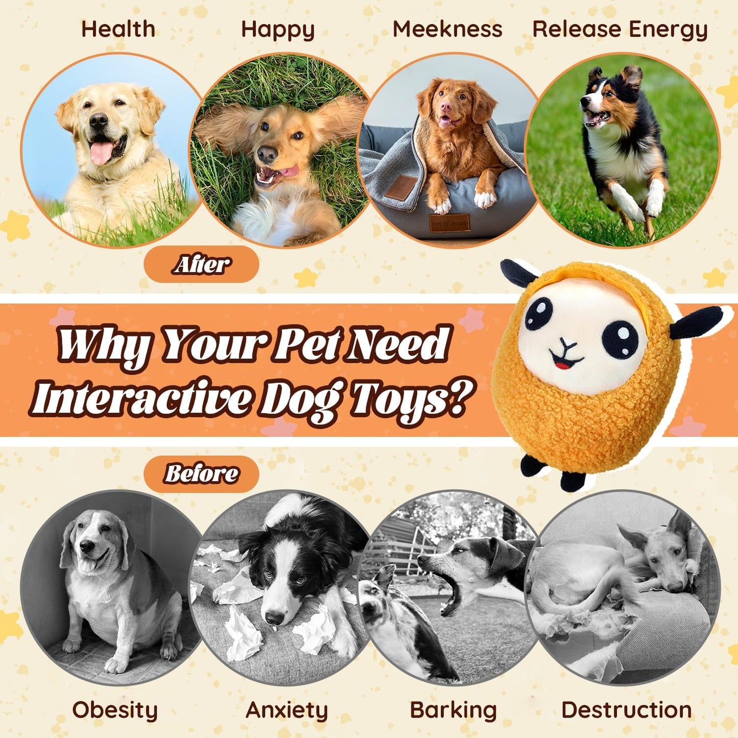 Interactive Moving Dog Toys